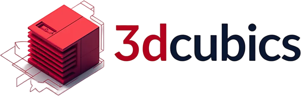 3D Cubics Logo